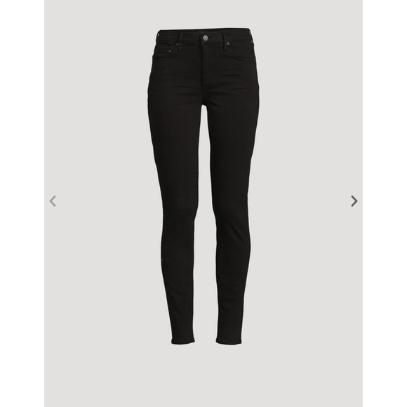 Citizens of Humanity Rocket high rise skinny in size 25 and black. - Picture 2 of 4